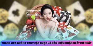 Trang web không truy cập được là dấu hiệu nhận biết rõ nhất