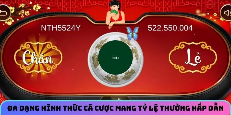 Đa dạng hình thức cá cược mang tỷ lệ thưởng hấp dẫn